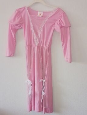 🐞10 for 13❗️SALE❗️Kids Pink Long Sleeve Dress with Lace Accents